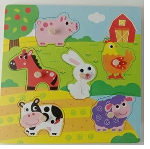 2 pack Animal puzzle
